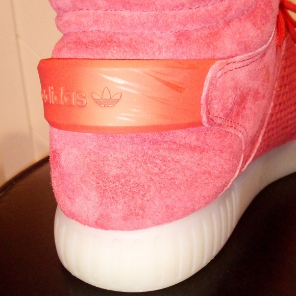 Like New Adidas Tubular Invader Strap "Red" Sz.8.5 - Picture 11 of 12